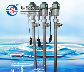 SY系列不锈钢电动插桶泵(溶剂泵)